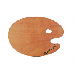 Artmate ξύλινη παλέτα ζωγραφικής 24x30x0.3εκ.